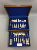 Vintage Wm. A. Rodgers Silver overlaid flatware set