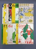 Group of 15 vintage Goose magazines