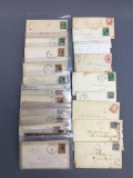 Group of antique letters and envelopes