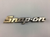 Snap-on metal logo