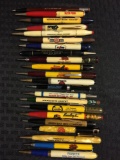 Group of 20 vintage farm and agriculture mechanical pencils