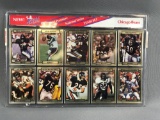 Chicago Bears Football Cards With error