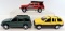 Lot of (3) Jeep Cherokee Toy Die-Casts.