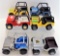 Lot of (6) Tonka Jeep Toys.