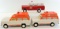 Lot of (3) Vintage Tonka Jeep Rescue Vehicles.