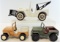 Lot of (3) Vintage Tonka Jeep Toys.