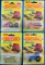 Group of 4 Matchbox Superfast Die-Cast Vehicles in Original Packaging.