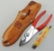 Kent Folding Pocket Knife & Pliers With Belt Holster.