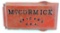 Vintage McCormick Chicago Cast Iron Tractor Tool Box Lid Cover.