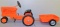 Pedal Tractor: Joseph L ERTL Scale Models Allis-Chalmers WD45 Pedal Tractor With Trailer.