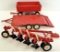 Lot of (3) Vintage ERTL FarmToys (2) Trailers & Disc Plow.