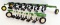 Lot of (2) ERTL John Deere Bottom Plows.