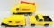 Lot of (3) Kent Die-Cast Trucks.