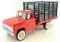 Vintage Structo Double H Red Livestock Truck.