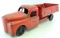 Vintage Structo Toys Red Dump Truck.