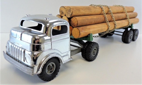 Vintage Structo Log/Timber Truck.