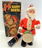 Vintage Cragstan Happy Santa with Controller.