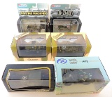 Lot of (6) Army / Military Jeep Die-Casts Corgi, Victoria & more.