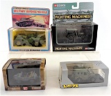 Lot of (4) Military Army Jeep Toys.