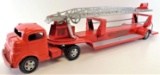 Vintage Structo SFD Fire Engine Hook & Ladder Truck.