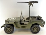Vintage Formative Military Army Jeep.