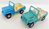 Lot of (2) Vintage Marx Willy Jeep Toys.