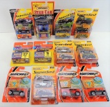 Lot of (12) Special Matchbox Special Collector Edition Jeep Die-Casts.