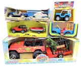 Lot of (5) Jeep Toys all in original packaging.