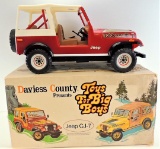 Daniess County Decanter Toys For Big Boys Jeep CJ-7.