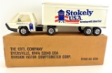 Vintage ERTL Stokely USA Truck & Trailer.