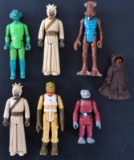 Group of 7 Vintage Star Wars Kenner Action Figures.