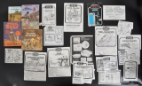 Group of Vintage Star Wars Pop Up Books and Instruction Manuals.