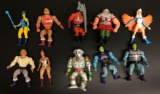 Group of 11 Heman and the Masters of the Universe Action Figures.