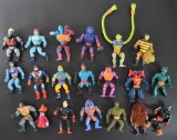 Group of 20 Vintage Heman and the Masters of the Universe Action Figures.