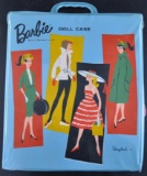 Vintage Barbie Doll Case with Skipper, Clothes ,and Accessories.