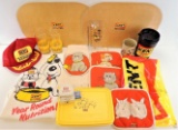 Large Lot Of KENT Pet Foods Collectible Items.