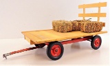 Vintage Custom Made Hay Rack With Tru-Scale Gear Farm Toy.