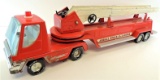 Vintage Nylint Aerial Hook & Ladder Fire Truck.