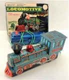 Vintage Marx Tin Locomotive with Controller.