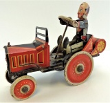 Vintage Marx Tin Wind-Up Coo Coo Car #7.