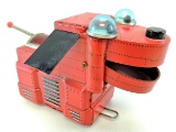 Vintage KO Japan Tin Robot Space Dog Friction Toy.