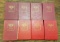 Lot of 8 early Red Books Coin Guides