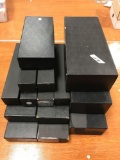 Lot of 14 black slab and 2x2 Holders