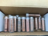 Lot of 20 Lincoln Memorial Cent mostly full Rolls