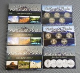 lot of 3 American National Park state quarters series 2