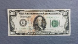 1928 a $100 Federal Reserve Note Chicago Illinois