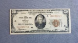 1929 $20 Federal Reserve Note Chicago Illinois