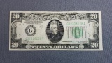 1934a $20 Federal Reserve Note Chicago Illinois