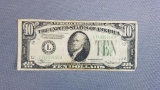 1934a $10 Federal Reserve Note San Francisco California