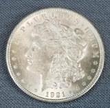 1921 P Morgan Dollar.